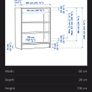 IKEA BILLY Bookcase, Walnut Effect Image 5
