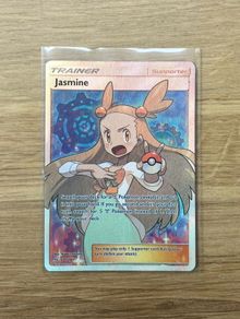 Jasmine Trainer Pokemon Card