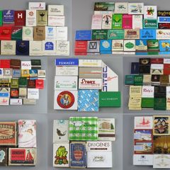 146 Collectable Souvenir Matches, Matchbooks, Match Boxes