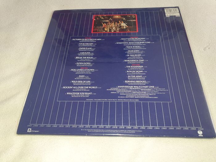Double Vinyl LP Status Quo Rockin All Over The World
