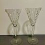 Teardrop hand cut crystal similar to Waterford Image 8