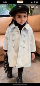 Christening coat for a girl