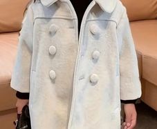 Christening coat for a girl