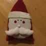 Soft Santa cushion, new, never used Image 3