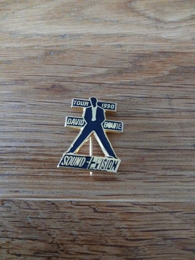 David Bowie Sound and vision 1990 Tour pin