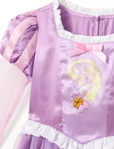 Disney Tangled Rapunzel girls fancy dress costume Age 4 EUC