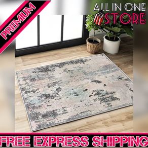 Area Rugs Modern Abstract Rugs Living Room Large Grey Beige Rug Carpet Short Pile Soft Bedroom Rugs Non-Slip Green Pink Rug Home Decor (FREE SHIPPING)