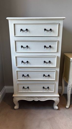 French inspired bedroom furniture.