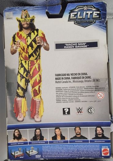 WWE Macho Man Randy Savage WCW Wrestling Figure