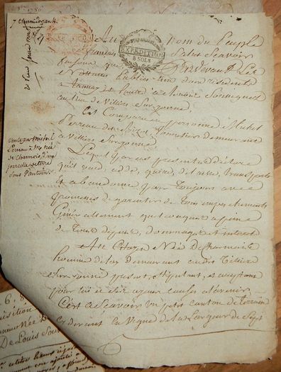 The Nee Delharmois Family Estate Archive 1782 to1796: A Complete Chronicle of Rural French Land Consolidation documents