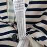 Bershka Navy & White Blazer Size Small Image 5
