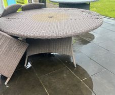 8 seater garden table