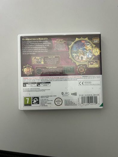 Professor Layton and the Miracle Mask Nintendo 3DS