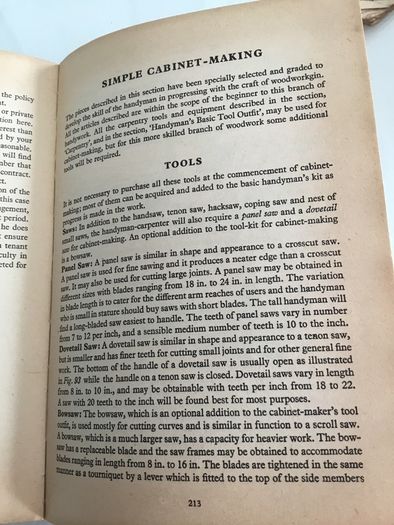 Vintage DIY Books. The Good Handiman's Encyclopaedia plus Home Decorating.