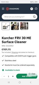Karcher Surface Cleaner
