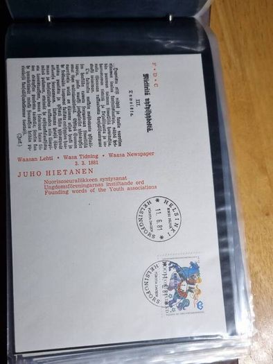 FINLAND FDC Mint Collection