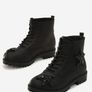 Military Style Boots size 6 - excellent for gigs & festivals Image 2