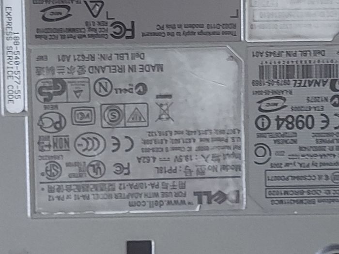 Vintage DELL Lastitude, Model D620, Intel CPU T2400, 1.83GHz, 2.5GB Ram, Windows 7 Professional, 32bit, Opera, Firefox and Chrome, in excellent condition