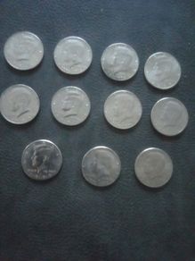 11.  American.  J.F..K.    Half. Dollars