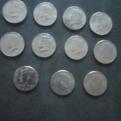11.  American.  J.F..K.    Half. Dollars