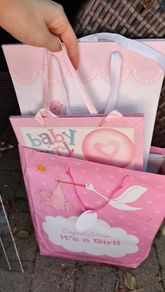 FREE baby girl gift bags