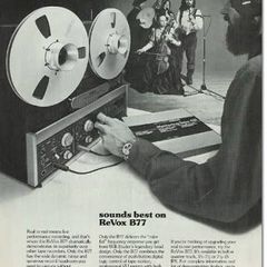 REVOX B77 Mk 2 HI SPEED Reel to reel Tape Recorder