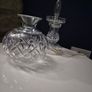 Genuine Waterford Crystal Hurricane 2 piece lamp Image 4