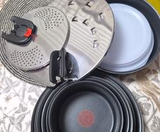 17 piece tefal cookware set