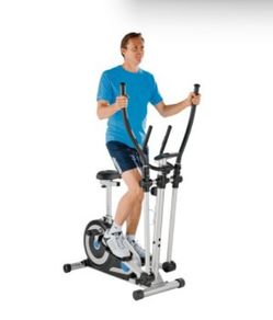 Roger Black 2 in 1 Exercise Bike & Cross Trainer
