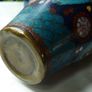 Vintage Chinese Cloisonne and Enamel Collection. Vase, Bowl and Trinket Box Image 6