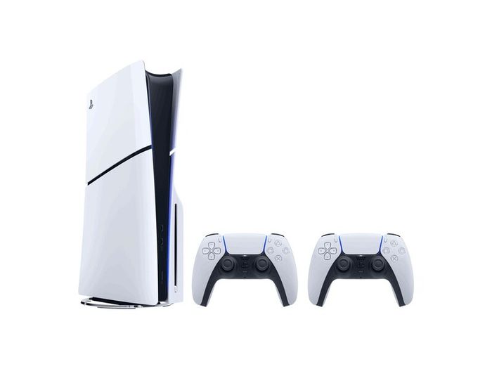 PS5 Slim Disc 1TB + 2 Controllers + Dock