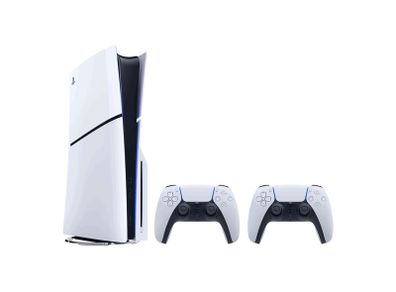 PS5 Slim Disc 1TB + 2 Controllers + Dock