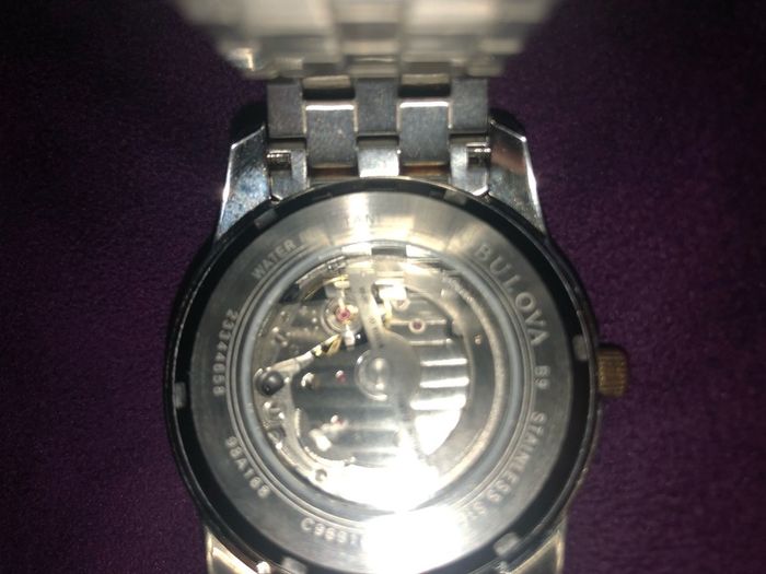 Bulova Watch Automatic Mechanism 21 jewels