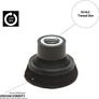 Glass Polish 12600 Rotary Backing Pad, Sander Hook and Loop Backer | Thread M14x2 | 50mm Image 4