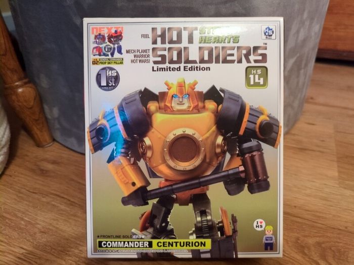 Transformers Feel Hot Soldiers "Commander Centurion"
