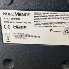 42 inch NordMende Full HD TV Working Perfectly ( no remote)
