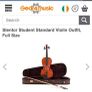 Brand new mint condition Stentor Full Size Violin, with case and strap. Image 6