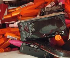 Huge bulk of mascara, lipstick and other