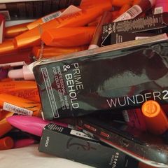 Huge bulk of mascara, lipstick and other