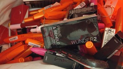 Huge bulk of mascara, lipstick and other