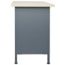 Workbench Black 120x60x85 cm Steel Image 4