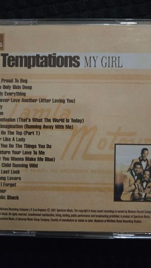 The Temptations. My Girl.