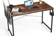 Writing Computer Desk, Office Work Desk for student and worker, Laptop Table with Storage Bag and Headphone Hook,Modern Simple Style Desks for Bedroom, Home, Office 80x50x75cm MULTIPLE SIZES/COLOURS AVAILABLE (FREE POSTAGE)