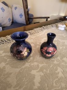 Moorcroft Anemone Cobalt Blue.