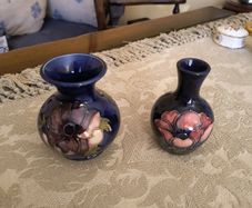 Moorcroft Anemone Cobalt Blue.