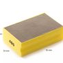 Glass Polish 15101 Diamond Hand Pad Sanding Block for Smoothing, Edging & Polishing 95 x 55mm - Grit 400 Image 2