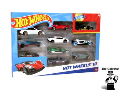 Hot Wheels 10 Car Pack Basic Assortment Brand New Sealed