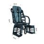 Brand new bike childseat with all weather hood + helmet Image 2