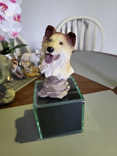 Dog ornament collie