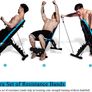Adjustable Weight Bench Home Training Gym Weight Lifting Sit Up Ab Bench Flat Incline Decline Multiuse Exercise Workout Bench Image 3